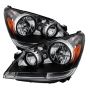 SPYDER 9023859 Xtunehonda Odyssey 05-07 Crystal Headlights Chrome HD-JH-HODY05-AM-C