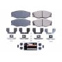 PowerStop Z23-604 PowerStop - Z23 Daily Driver Carbon-Fiber Ceramic Brake Pads with Hardware Kit