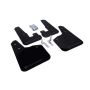 Rally Armor 2010+ Subaru Legacy UR Black Mud Flap w/ Grey Logo