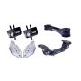 Torque Solution Engine / Trans / Pitch Mount Kit w/ Mount Plates: Subaru WRX 02-14 / STI 04+