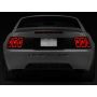 Raxiom 99-04 Ford Mustang Excluding 99-01 Cobra Icon LED Tail Lights- Black Housing (Smoked Lens)