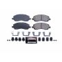 PowerStop Z23-866 PowerStop - Z23 Daily Driver Carbon-Fiber Ceramic Brake Pads with Hardware Kit