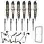 Industrial Injection 21C601 13-18 Dodge Ram 6.7L Injector Pack w/ Connecting Tubes & Fuel Lines