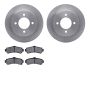 Dynamic Friction 6502-67261 Rotor Kit