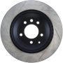 StopTech Power Slot 07-10 Audi Q7 / 03-10 Porsche Cayenne Left Rear Slotted Rotor
