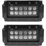 Westin 57-0025 HDX Flush Mount B-FORCE LED Light Kit (Set of 2) w/wiring harness - Black
