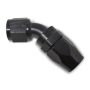 RUSSELL RUS610105 #8 45 Deg Hose End Black