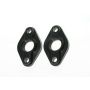 MEZIERE MEZWP80S BBC Water Pump Port Adapters - Black (2pk)