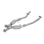 BBK Performance Parts 1666 1996-1998 MUSTANG GT 2.5 FULL X PIPE W/CONVERTERS