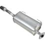 Autopart International Muffler Assembly 2103609943