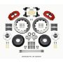 Wilwood 140-15278-DR Narrow Superlite 6R Front Hub Kit 12.88in Drill Red 82-92 Camaro//Firebird