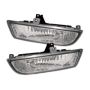 SPYDER 5020734 OEM Fog Lights W/Switch- Clear