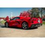 Corsa Performance 21109CF CORSA Performance C8 Corvette 4.5in. Carbon Fiber Polished Exhaust Tip Kit (4 Ti