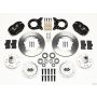 Wilwood 140-11073 Forged Dynalite Front Kit 11.00in 1970-1973 Mustang Disc & Drum Spindle
