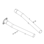 Corsa Performance 21237 2.75in. Non-Resonated Head Pipe Sport to Xtreme Conversion Kit