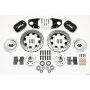 Wilwood 140-9828-D Forged Dynalite Front Kit 12.19in Drilled 62-72 CDP B & E Body-Drum