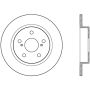 StopTech 11-13 Scion tC Rear Slotted Right Sport Brake Rotor