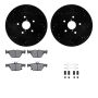 Dynamic Friction 8512-13039 Rotor Kit