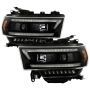 SPYDER 5088611 Projector Headlights - Sequential LED Turn Signal Lights - Black