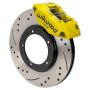 Wilwood 140-16946-DY 69-74 Porsche 911 Front Powerlite Brake Kit 3in MT Drilled & Slotted - Yellow