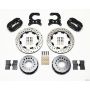 Wilwood 140-2111-BD Forged Dynalite P/S Rear Kit Drilled Rotor 58-64 Olds/Pontiac Ends