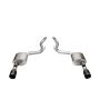 CORSA Performance 21253BLK Corsa 2024 Ford Mustang GT Sport Axle-Back Dual Rear Exit with 4.5in Straight Cut Black PVDTips