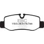 EBC Brakes UD1893 Ultimax OEM Replacement Brake Pads