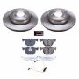 PowerStop KOE5731 OE Stock Replacement Low-Dust Ceramic Brake Pad and Rotor Kit