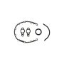 Cometic Gasket C5052 Cometic Chevrolet 1957-1974 Gen-1 Small Block V8 Timing Cover Gasket Kit - With Thin Front Seal