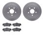 Dynamic Friction 4502-52033 Rotor Kit