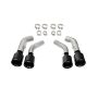 Corsa Performance 21835CFBLK Quad 4.5in. Carbon Fiber Black PVD Tip Kit