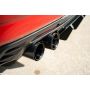 Corsa Performance 21835CFBLK Quad 4.5in. Carbon Fiber Black PVD Tip Kit