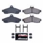 PowerStop Z23-628 PowerStop - Z23 Daily Driver Carbon-Fiber Ceramic Brake Pads with Hardware Kit