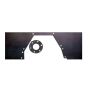 COMPETITION ENGINEERING COE4037 Mid Motor Plate - BBF Steel .090