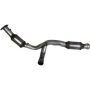 FORTLUFT 4401784 Front Passenger Side EPA (Federal) Direct-Fit Catalytic Converter for 14-17 Chevy Silverado 1500, 15-16 Suburban, 15-16 Tahoe