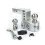Weigh Safe 4in Drop Hitch w/Built-in Scale & 2in Shank (10K/12.5K GTWR) w/WS05 - Aluminum