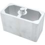 ALLSTAR PERFORMANCE ALL56134 Alum Lowering Block 3.00in