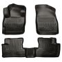 HUSKY LINERS HSK98631 10-13 Mazda 3 Front/2nd Floor Liners Black