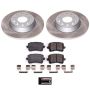 PowerStop SC7811 Semi-Coated Rotor and Low-Dust Ceramic Brake Pad Kit