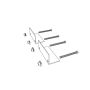 BAK BAKBox2 Clamping Brackets (AB) Qty 2 (w/ U-Nuts & Screws)
