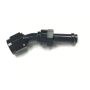 Fragola -8AN 30 Degree EZ Street Hose End Black