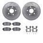 Dynamic Friction 7412-76018 Rotor Kit