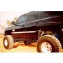 N-Fab C0166T Nerf Step 00-06 Chevy-GMC Tahoe/Yukon/Sonora SUV 4 Door - Gloss Black - W2W - 3in