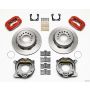 Wilwood 140-7578-R Forged Dynalite P/S Park Brake Kit Red Chevy 12 Bolt-Spec 3.15in Brng