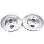 PowerStop JBR709XPR PowerStop Evolution Performance Drilled, Slotted & Plated Brake Rotor Pair