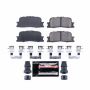 PowerStop Z23-885 PowerStop - Z23 Daily Driver Carbon-Fiber Ceramic Brake Pads with Hardware Kit