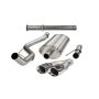 CORSA Performance 14759 Corsa 2011-2014 Ford F-150 Raptor 6.2L V8 133in Wheelbase Polished Xtreme Cat-Back Exhaust