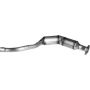 FORTLUFT 4401814 Driver Side EPA (Federal) Direct-Fit Catalytic Converter for 05-09 Land Rover LR3, 06-09 Range Rover Sport