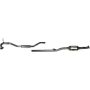 FORTLUFT 4401833 Center EPA (Federal) Direct-Fit Catalytic Converter for 12-13 Mitsubishi Outlander Sport