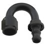 FRAGOLA FRG218008-BL Hose Fitting #8 180 Deg Push Lock Black